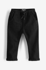 Black Super Soft Pull On Jeans With Stretch (3mths-7yrs) - Image 1 of 8