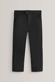 Black Plus Waist School Formal Stretch Skinny Trousers (3-17yrs) - Image 1 of 6
