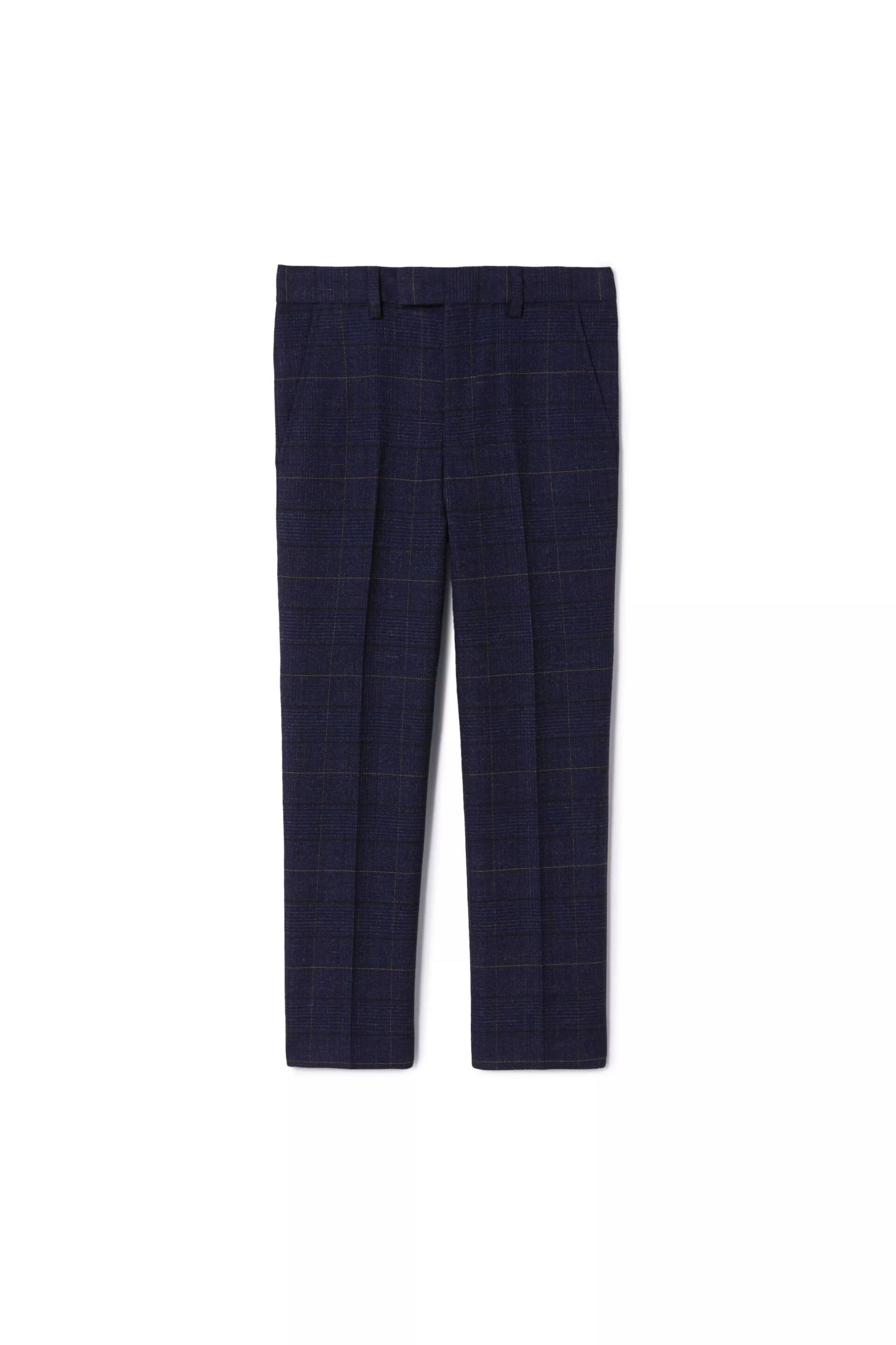 MOSS Boys Blue Check Trousers - Image 1 of 1