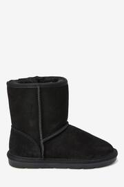 Black Tall Warm Lined Water Repellent Suede Pull-On Boots - Image 1 of 7