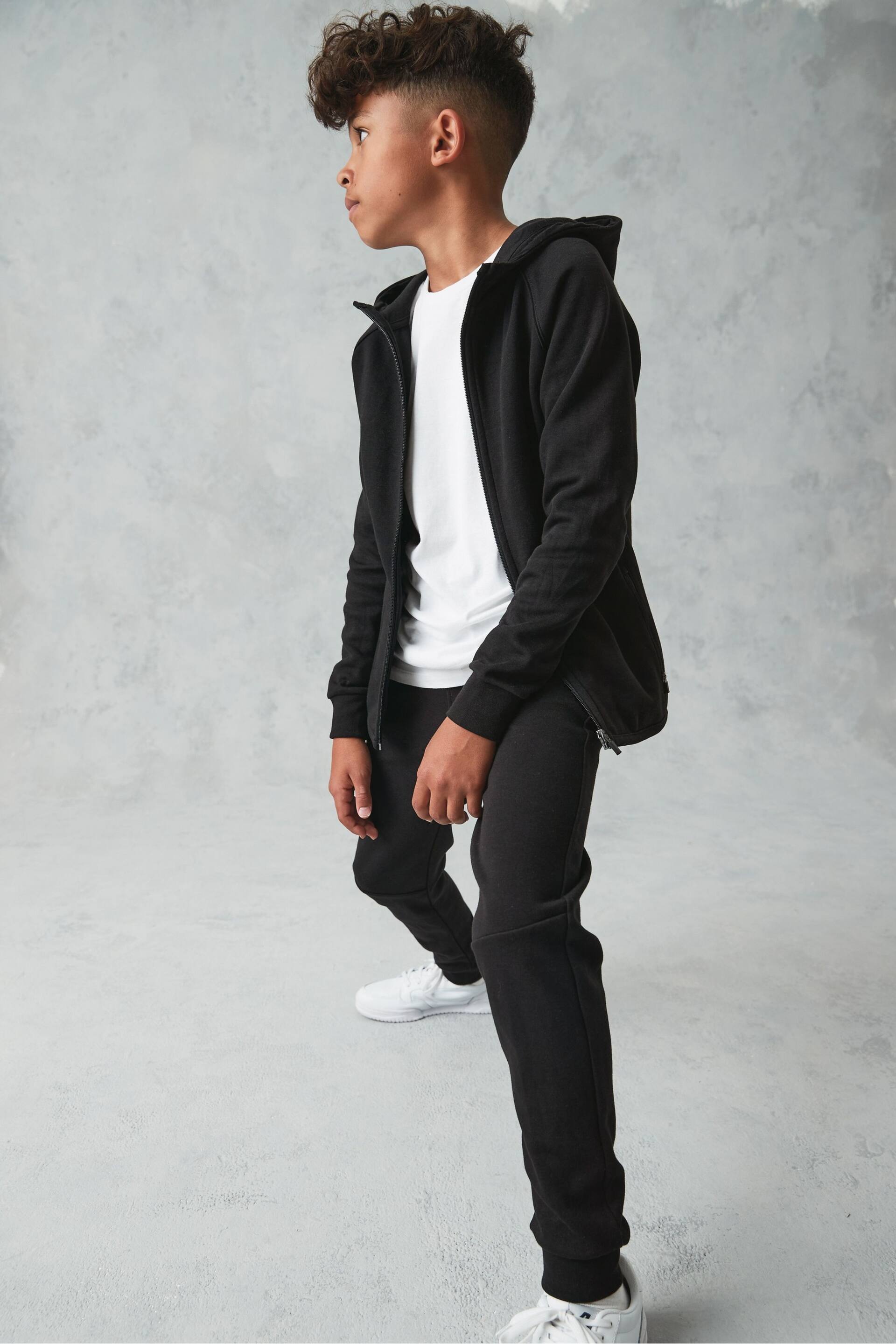 Black Joggers Tech Sportswear (3-17yrs) - Image 1 of 5