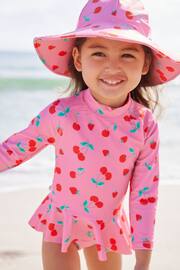 Pink Cherry Swim Hat (3mths-10yrs) - Image 1 of 4