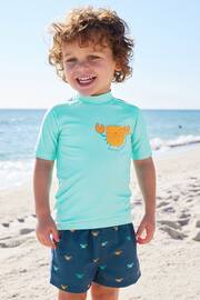 Blue Crab Sunsafe Top and Shorts Set (3mths-7yrs) - Image 1 of 9