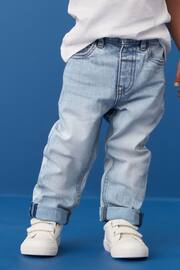 Bleach Denim Regular Fit Comfort Stretch Jeans (3mths-7yrs) - Image 1 of 5