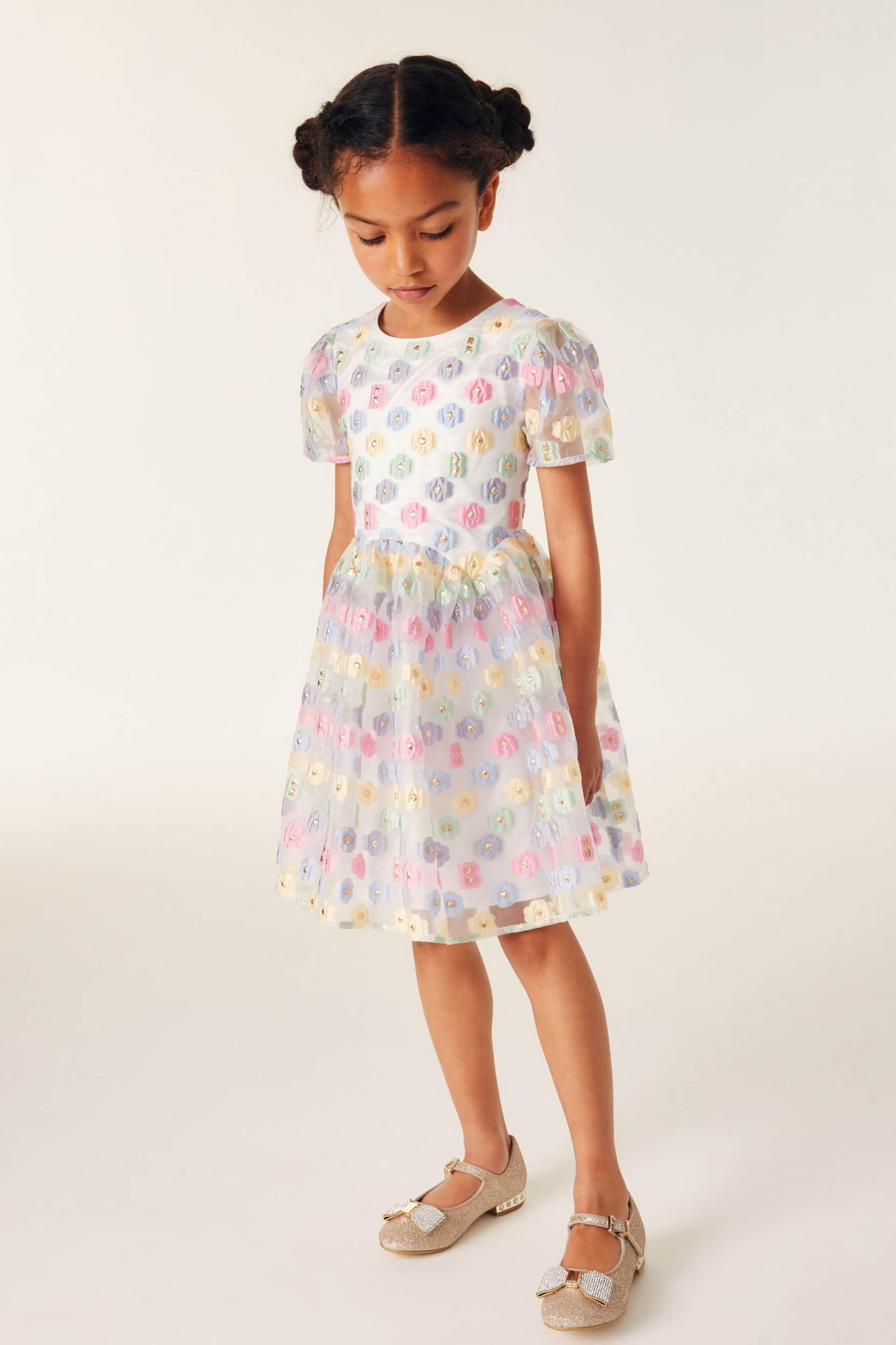 Baker by Ted Baker Multicolour Organza Dress - Image 1 of 8