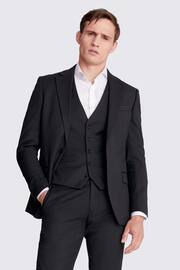 MOSS Charcoal Grey Tailored Stretch Suit: Jacket - Image 1 of 8