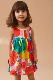 Multicoloured Sleeveless Jersey Dress (3mths-7yrs) - Image 1 of 7