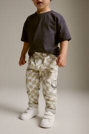 Neutral Check Side Pocket Pull-On Trousers (3mths-7yrs) - Image 1 of 6