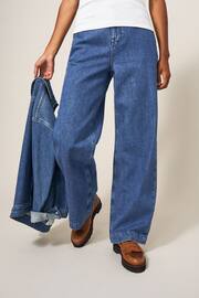 White Stuff Blue Wide Leg Sadie Jeans - Image 1 of 5