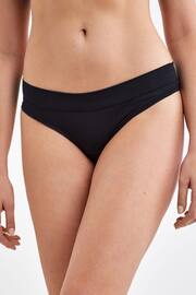 Black Thong Forever Comfort Knickers - Image 1 of 4