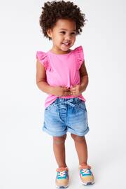 Denim Dark Wash 1 Pack Elasticated Waist Shorts (3mths-10yrs) - Image 1 of 5