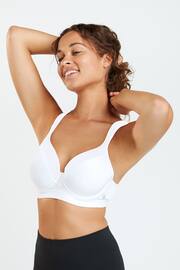 White Next Active Sports High Impact Full Cup Wired Bra - Image 1 of 7