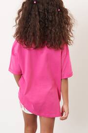 Magenta Pink Oversized T-Shirt (3-16yrs) - Image 2 of 7