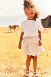 Cream Skirt & T-Shirt Set (3mths-7yrs) - Image 1 of 6