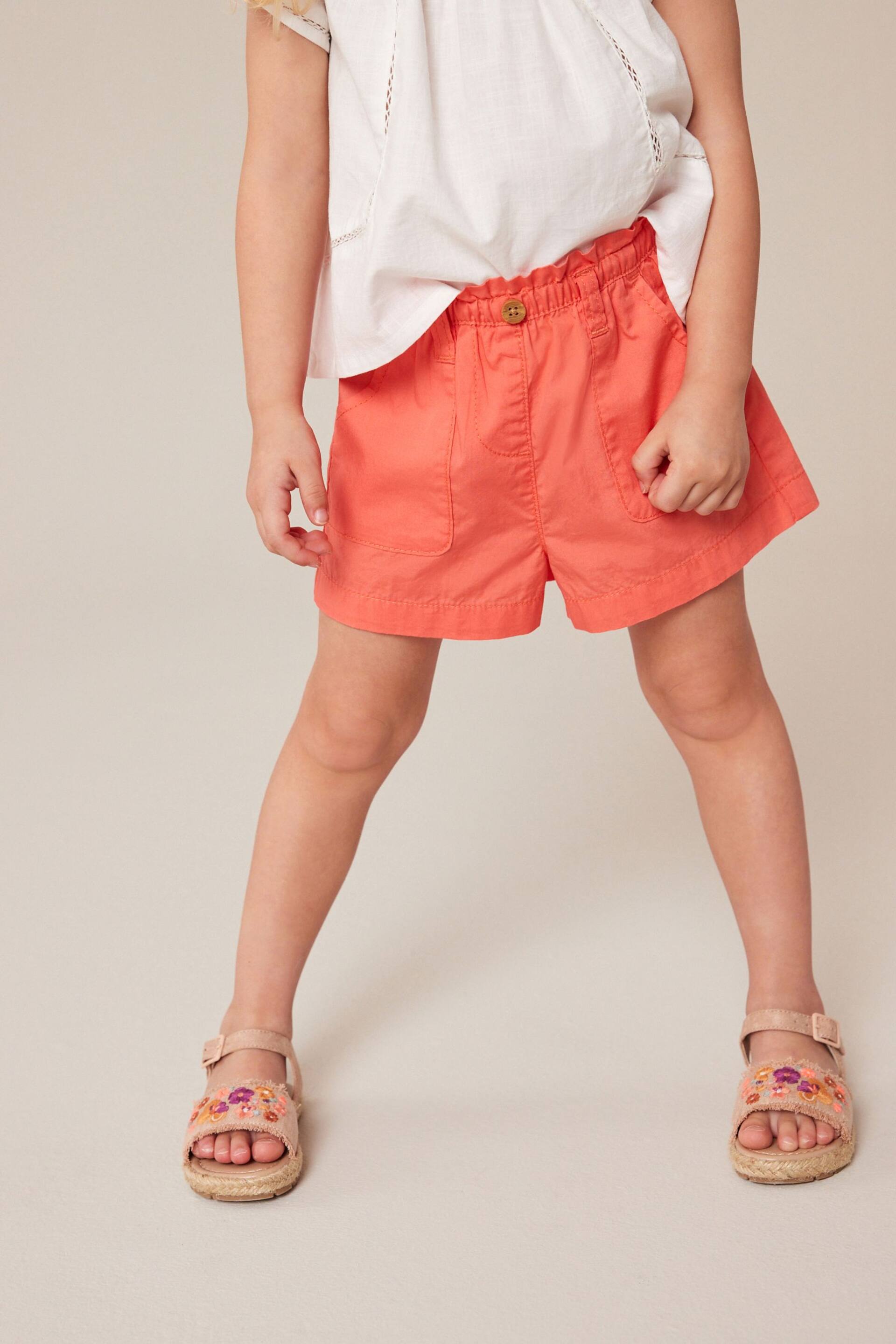 Pink Pull-On Shorts (3mths-7yrs) - Image 1 of 8