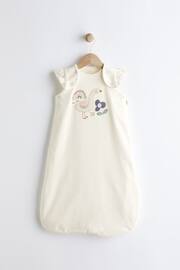 White Duck Applique 1 Tog  Baby 100% Cotton Sleep Bag - Image 1 of 11