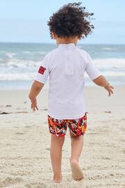 Mickey Mouse Red 2 Piece Sunsafe Top And Shorts Set (3mths-7yrs) - Image 3 of 7