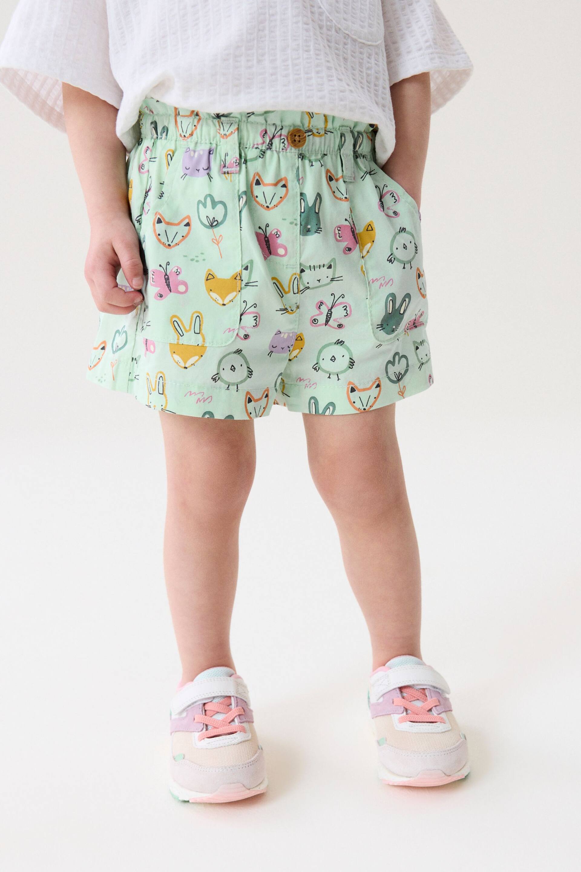 Multi Pull-On Shorts (3mths-7yrs) - Image 1 of 7