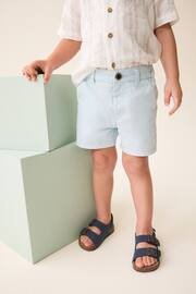 Pale Blue Chinos Shorts (3mths-7yrs) - Image 1 of 7