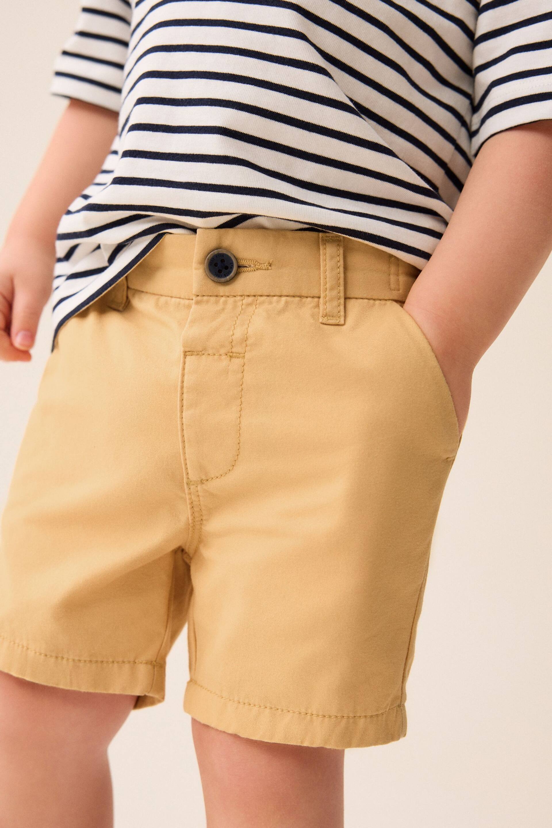 Ochre Yellow Chinos Shorts (3mths-7yrs) - Image 1 of 7