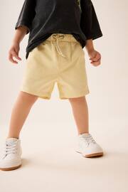 Pale Yellow Pull-On Shorts (3mths-7yrs) - Image 1 of 7
