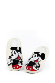 Vanilla Underground Cream Mickey Mouse Womens Mule Slippers - Image 1 of 6
