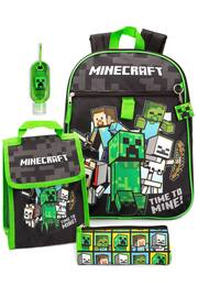 Vanilla Underground Black Minecraft Backpack Set - Image 1 of 7