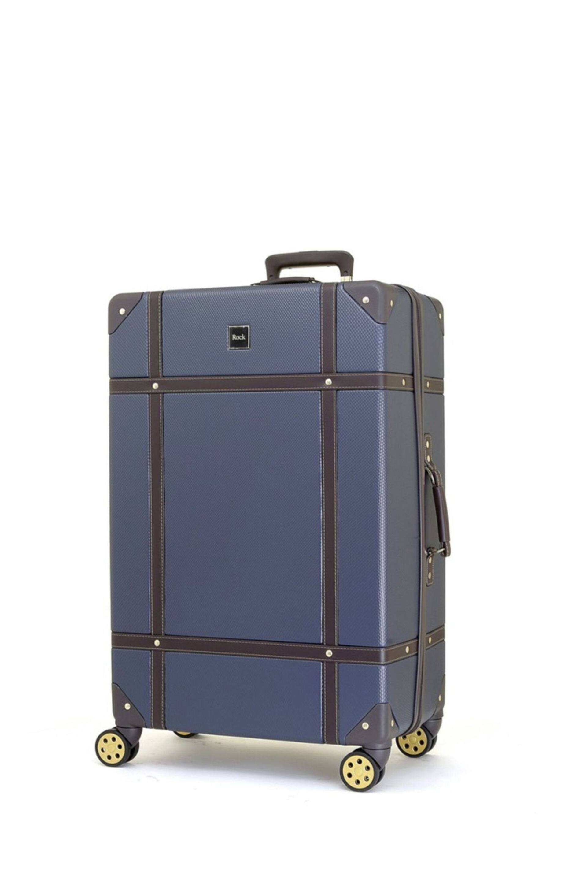 Rock Luggage Large Vintage Suitcase - Image 1 of 1