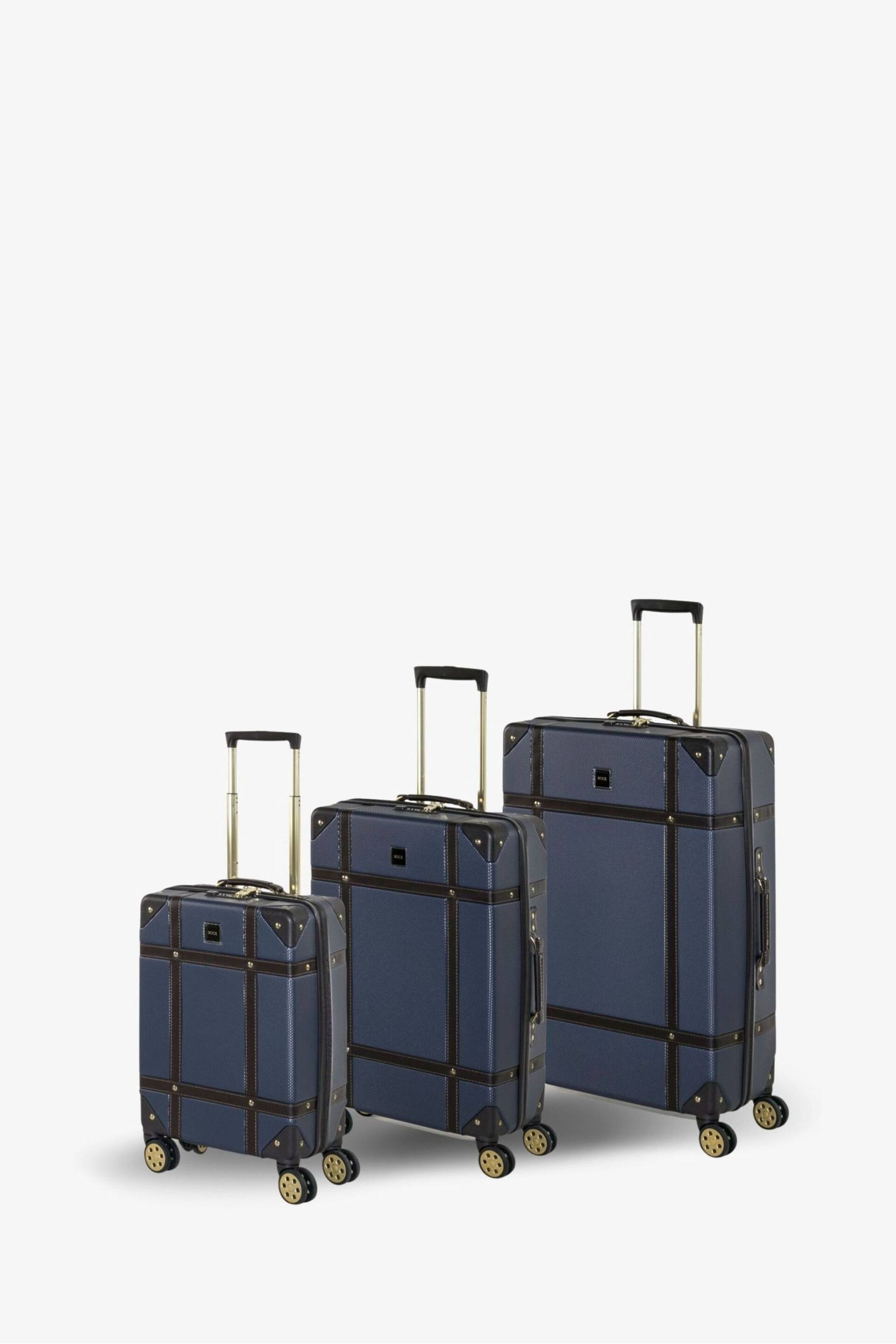 Rock Luggage Vintage Suitcases 3 Pack - Image 1 of 3
