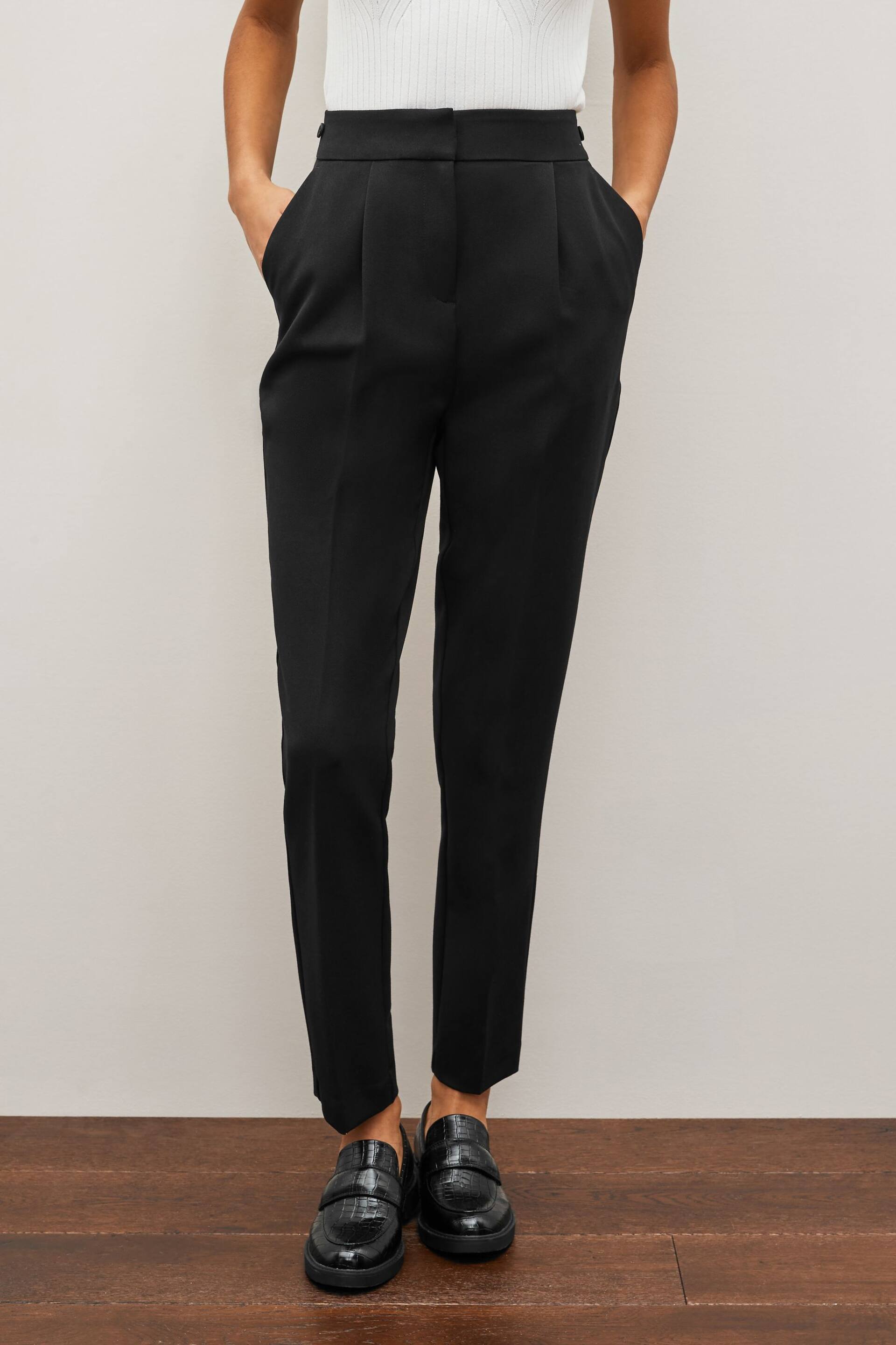 Black Tailored Hourglass Slim Trousers - Image 1 of 5