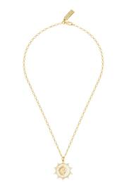 Celeste Starre Gold Tone I Am Healthy Necklace - Image 1 of 3