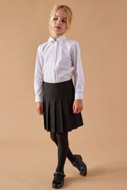 Black Regular Waist Pleat Skirts 2 Pack (3-16yrs) - Image 1 of 6