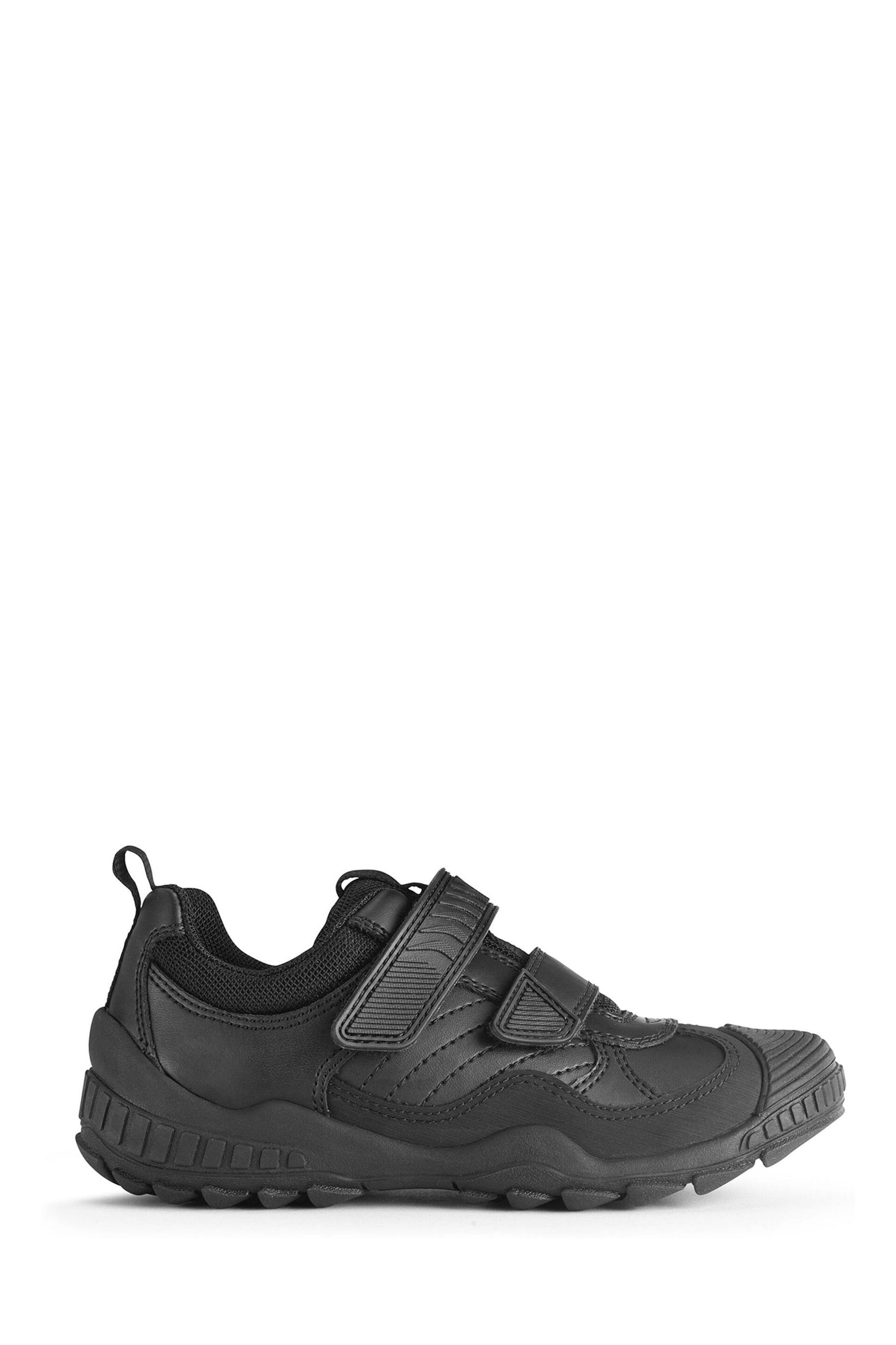 Start-Rite Extreme Pri Black Leather School Shoes F Fit - Image 1 of 5