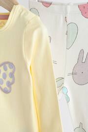 Yellow Butterfly Baby Top And Leggings Set - Image 3 of 7