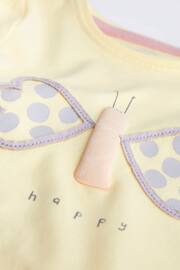 Yellow Butterfly Baby Top And Leggings Set - Image 7 of 7