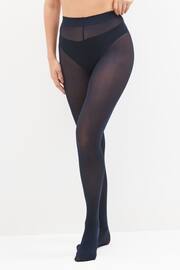 Navy 5 Pack 60 Denier Opaque Tights - Image 2 of 5