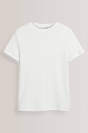 White 2 Pack Short Sleeved Thermal Tops (2-16yrs) - Image 2 of 4