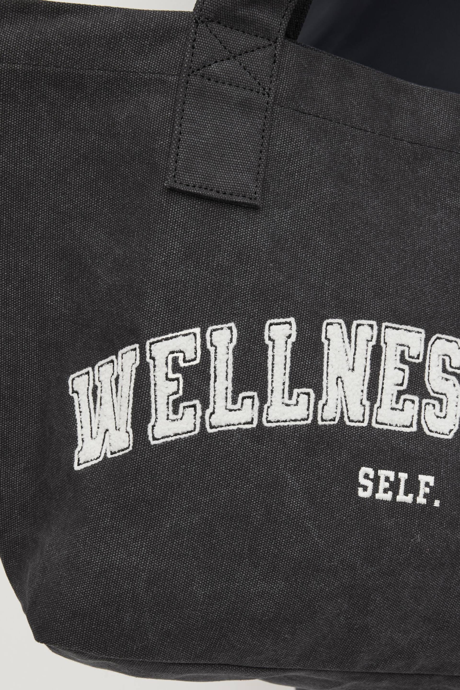 Navy Blue Self. Wellness Tote Bag - Image 7 of 8