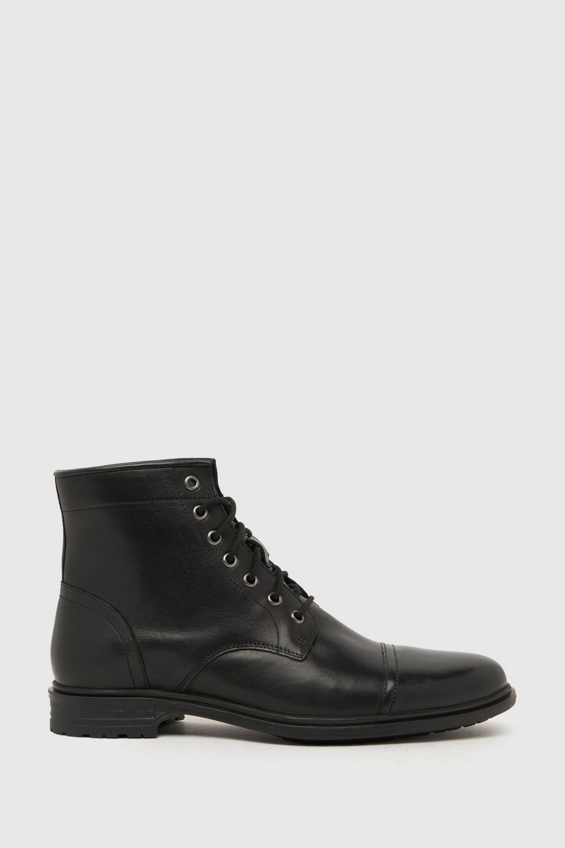 Schuh Deacon Leather Lace Boots - Image 1 of 4