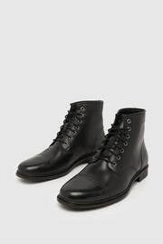 Schuh Deacon Leather Lace Boots - Image 3 of 4