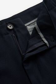 Navy Relaxed Tapered EDIT Twill Cargo Trousers - Image 7 of 9