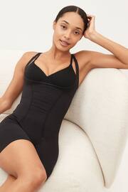 Black Firm Tummy Control Wear Your Own Bra Body - Image 2 of 5