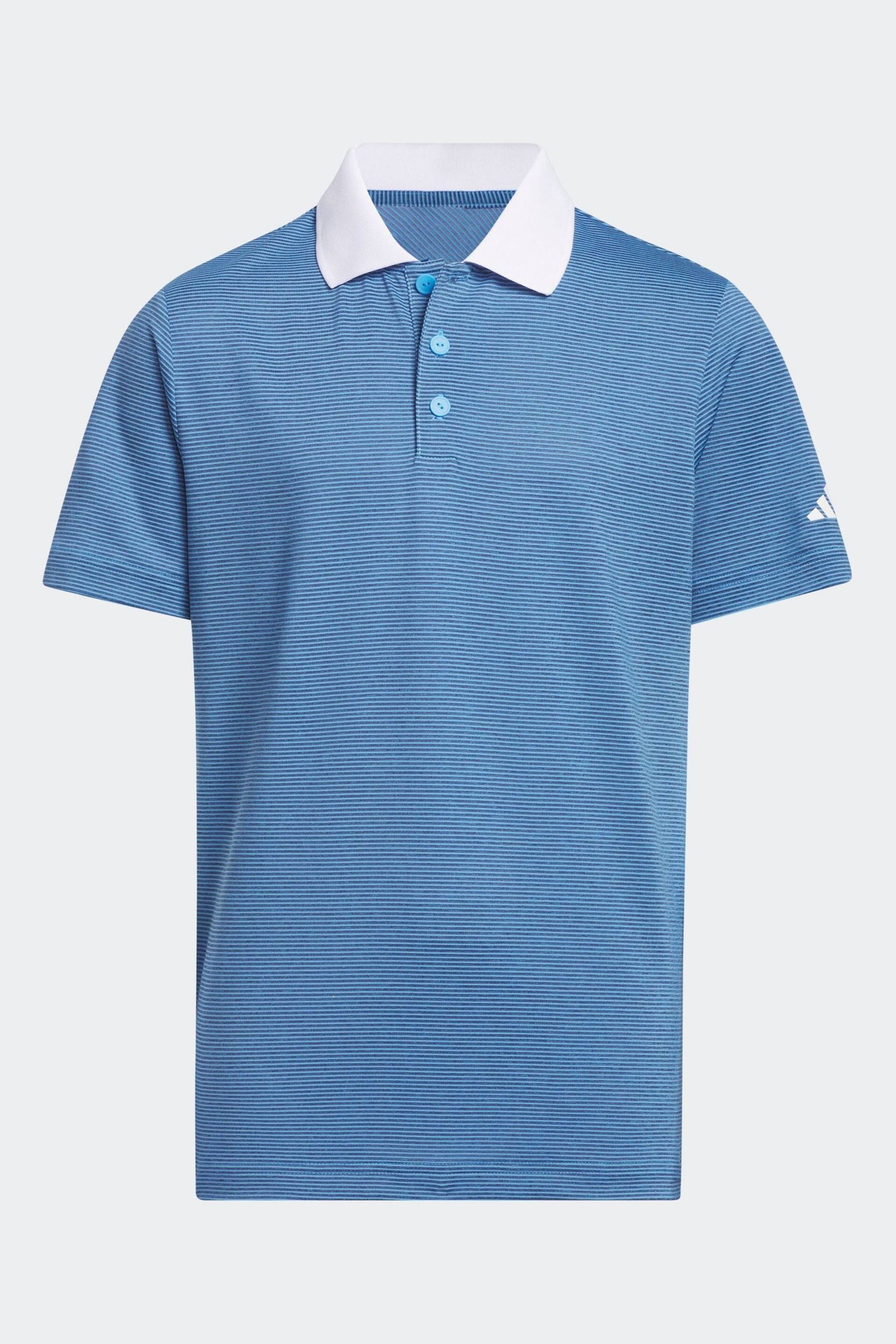 adidas Golf Striped Polo Shirt - Image 1 of 5