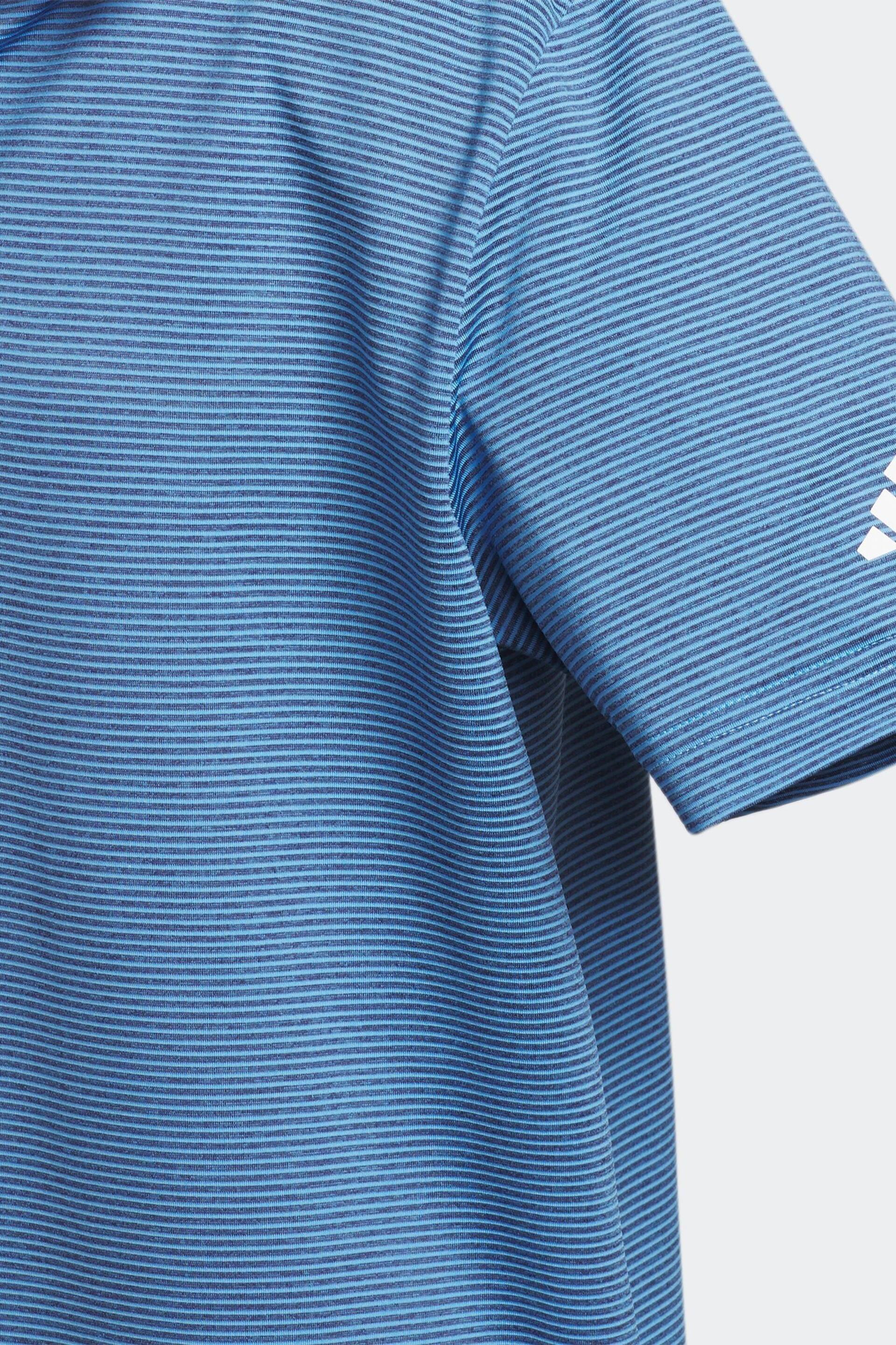 adidas Golf Striped Polo Shirt - Image 3 of 5