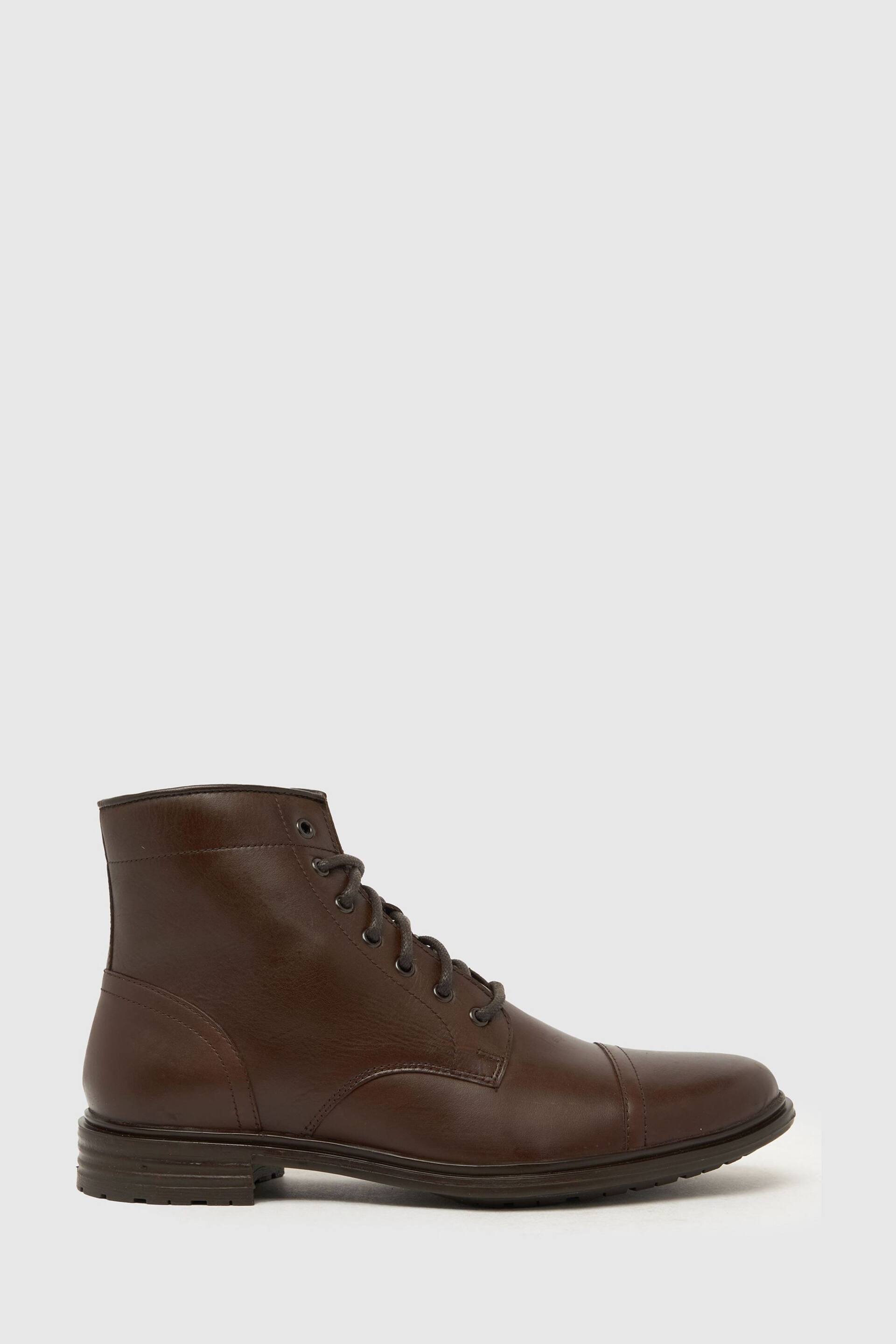 Schuh Deacon Leather Lace Boots - Image 1 of 4