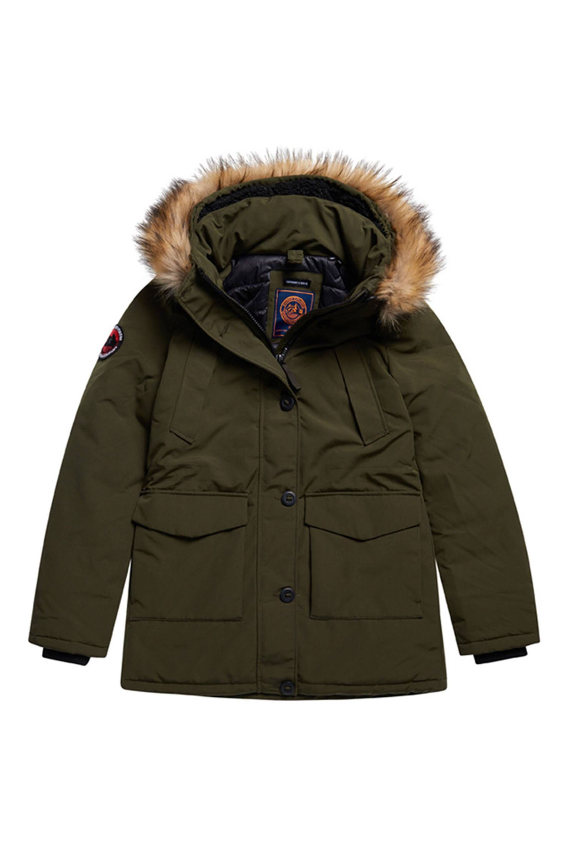 Superdry Olive Green Everest Parka - Image 5 of 5