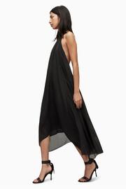 AllSaints Black Alaya Dress - Image 3 of 7