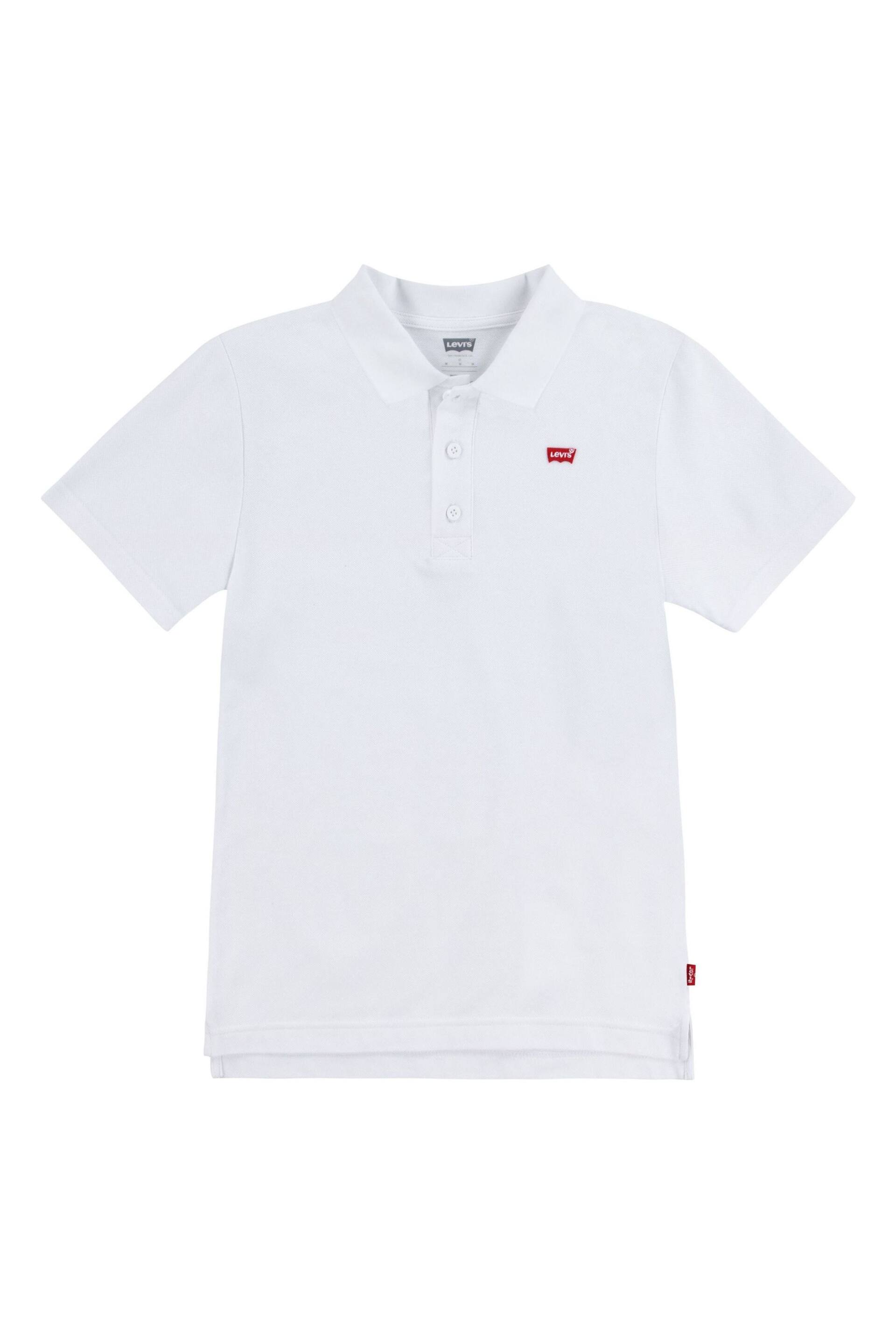 Levi's White Levi's® White Chest Logo White Polo Shirt - Image 1 of 5