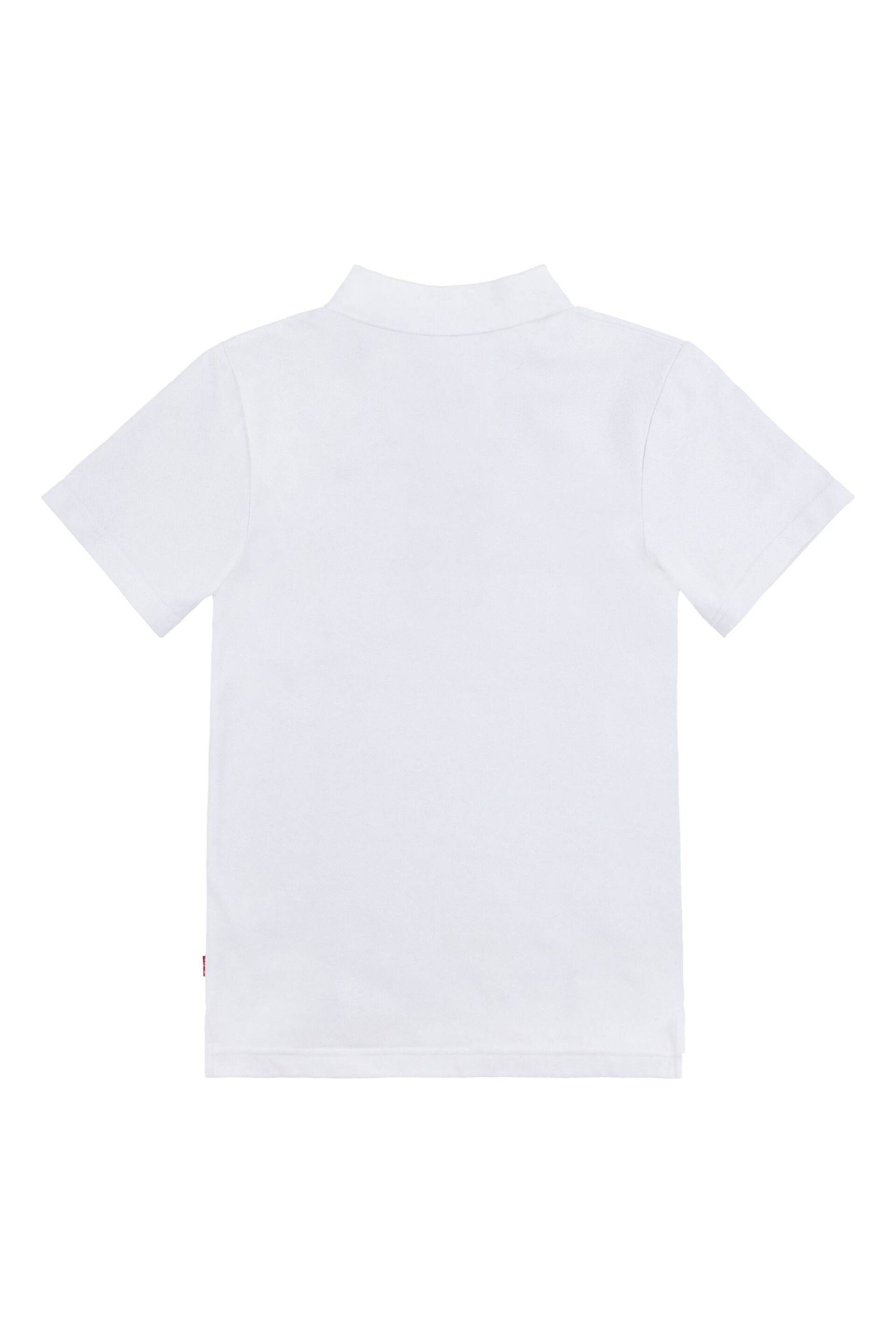 Levi's White Levi's® White Chest Logo White Polo Shirt - Image 2 of 5