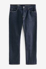 Dark Blue Straight Essential Stretch Jeans - Image 7 of 8